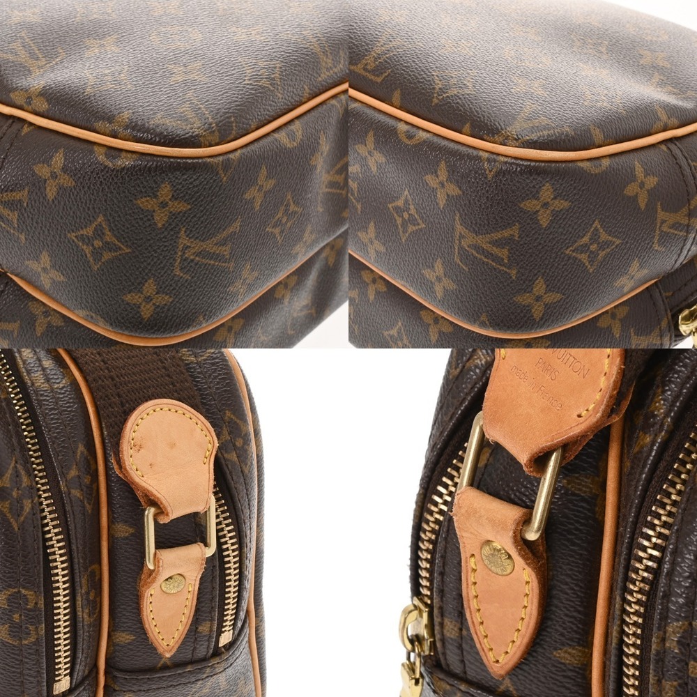 Louis Vuitton Brown Bag Canvas Reporter Monogram Shoulder - Picture 8 of 10